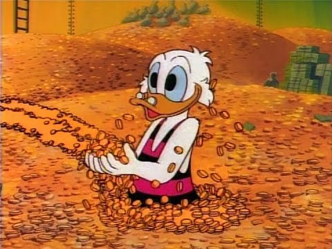 Who doesn't want to be like Scrooge McDuck and swim in gold coins!?