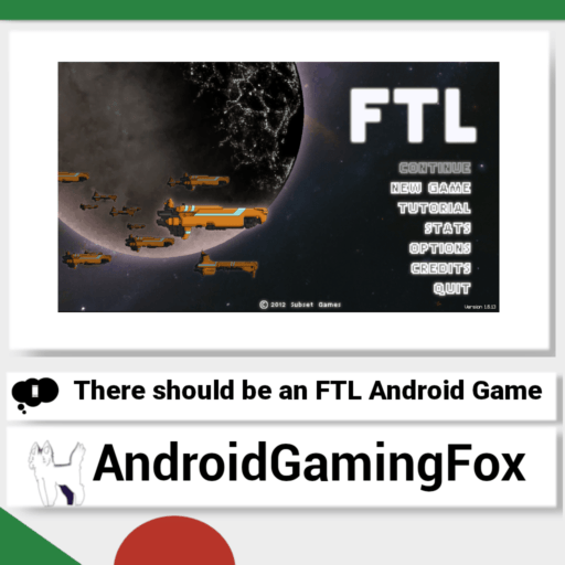 The AndroidGamingFox FTL featured image.