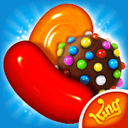 The Candy Crush app icon.