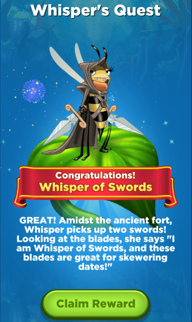 I got the Whisper of Swords style from beating Whisper's quest.
