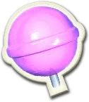 A Candy Crush Saga lollipop hammer booster.