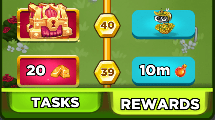 There are 40 steps in Best Fiends seasons.