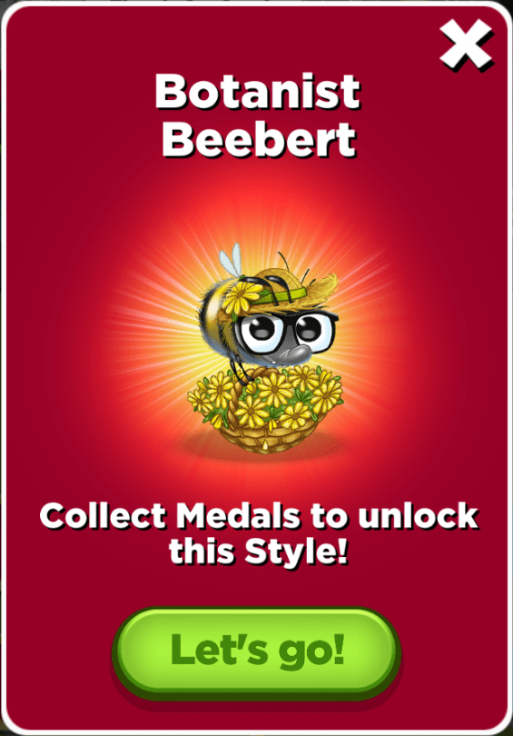 A free style you can get from Best Fiends seasons. It is a style for Beebert.