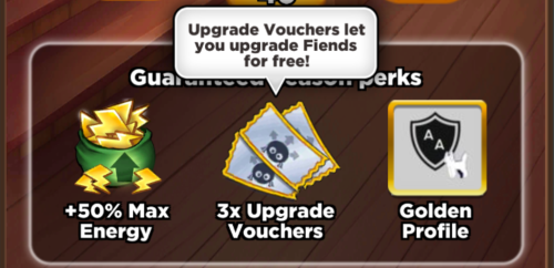 You get 3 upgrade vouchers when you buy the season pass.